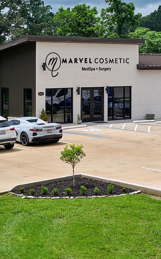 Marvel Cosmetic MedSpa and Surgery building exterior.